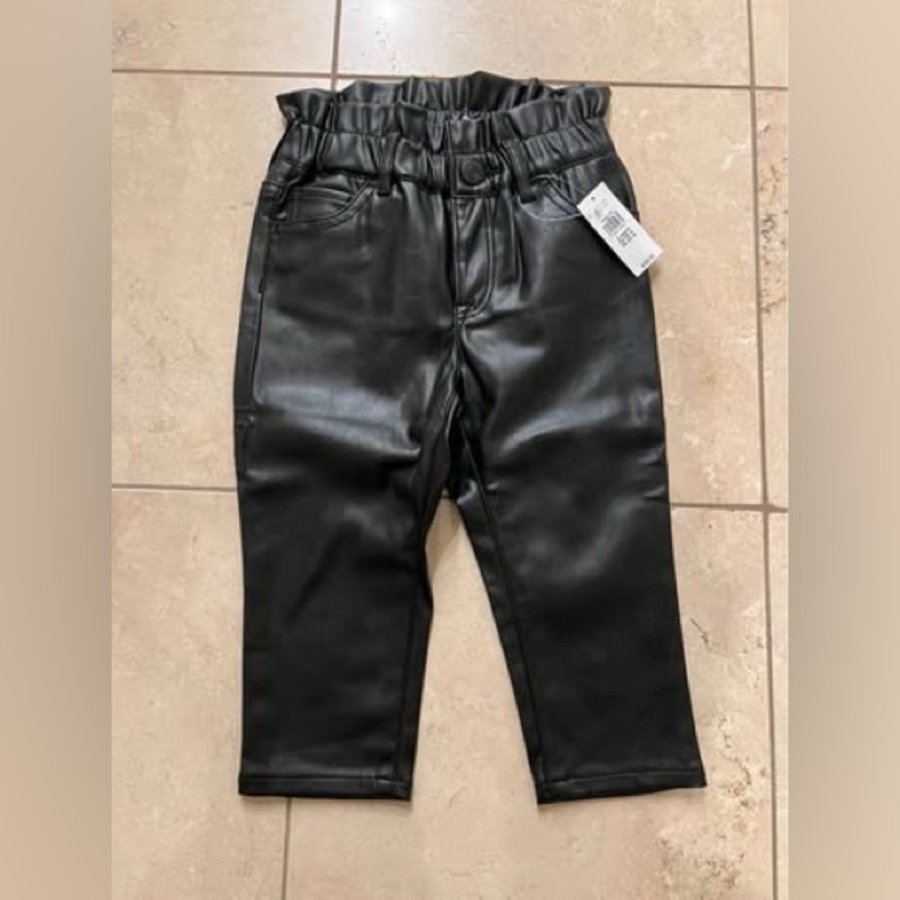Baby Gap Faux Leather Pants Size 2 Toddler NWT